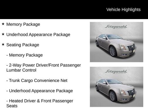 Silver Coast Metallic 2013 Cadillac CTS Performance