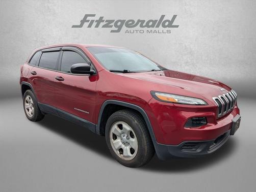Deep Cherry Red Crystal Pearlcoat 2016 Jeep Cherokee Sport
