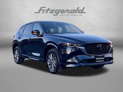 Deep Crystal Blue Mica 2025 Mazda CX-5 2.5 S Preferred Package