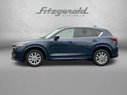 Deep Crystal Blue Mica 2025 Mazda CX-5 2.5 S Preferred Package