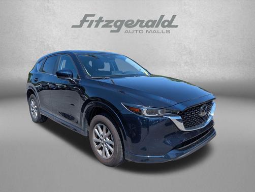 Deep Crystal Blue Mica 2025 Mazda CX-5 2.5 S Preferred Package