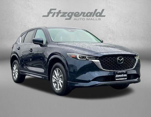 Deep Crystal Blue Mica 2025 Mazda CX-5 2.5 S Preferred Package