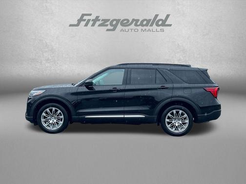 AGATE BLACK METALLIC 2025 Ford Explorer Active
