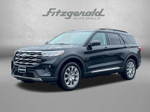 AGATE BLACK METALLIC 2025 Ford Explorer Active