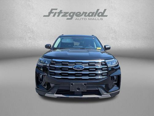 AGATE BLACK METALLIC 2025 Ford Explorer Active