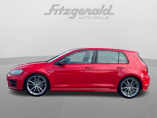 Tornado Red 2017 Volkswagen Golf R 2.0T Manual