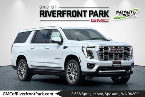 Glacier White Tricoat 2026 GMC Yukon XL Denali