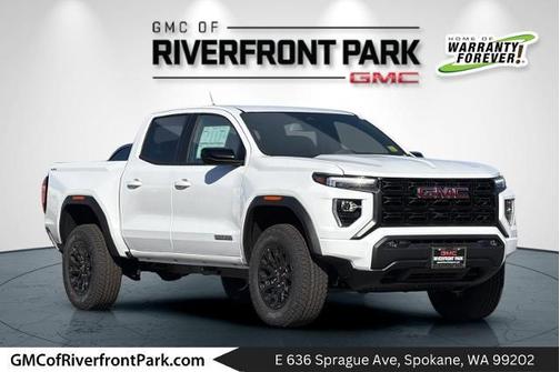 Summit White 2026 GMC Canyon Elevation