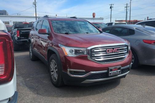 Crimson Red Tintcoat 2017 GMC Acadia SLE-2