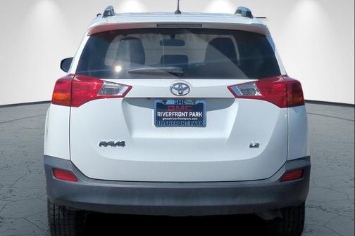 Super White 2015 Toyota RAV4 LE
