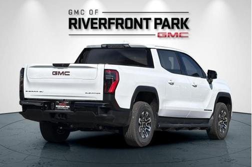 Summit White 2026 GMC Sierra EV Standard Range Elevation