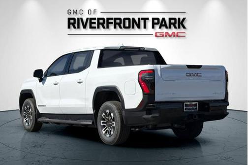 Summit White 2026 GMC Sierra EV Standard Range Elevation