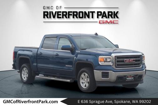 Stone Blue Metallic 2015 GMC Sierra 1500 SLE