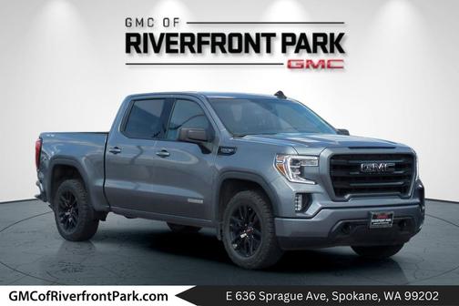 Satin Steel Metallic 2022 GMC Sierra 1500 Elevation