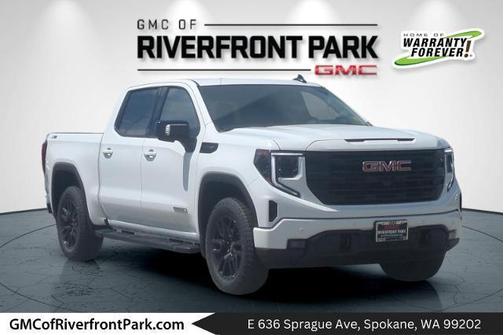Summit White 2026 GMC Sierra 1500 Elevation