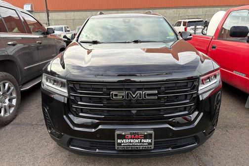 Ebony Twilight Metallic 2021 GMC Acadia AWD SLT