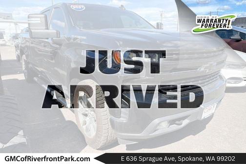 Black 2021 Chevrolet Silverado 1500 RST