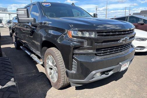Black 2021 Chevrolet Silverado 1500 RST
