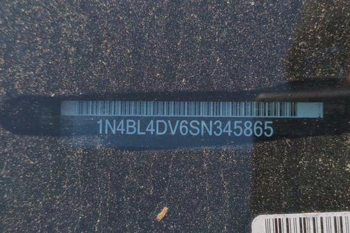 Super Black Clearcoat 2025 Nissan Altima 2.5 SV