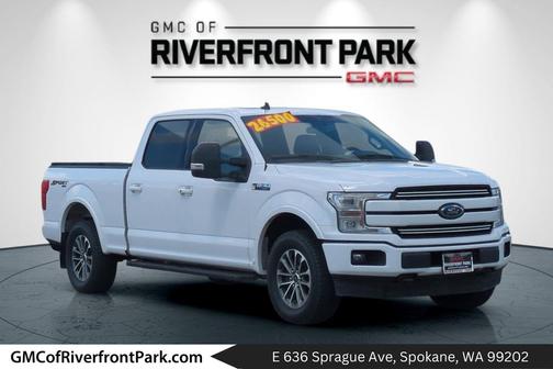 Oxford White 2020 Ford F-150 Lariat