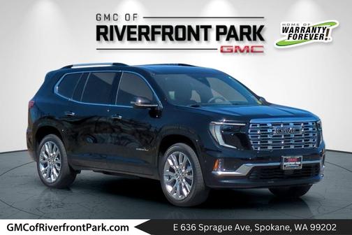 Ebony Twilight Metallic 2025 GMC Acadia Denali