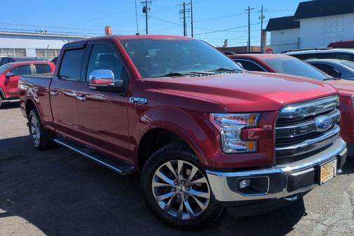 Ruby Red Metallic Tinted Clearcoat 2016 Ford F-150 Lariat