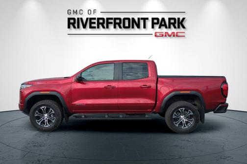 Volcanic Red Tintcoat 2023 GMC Canyon AT4