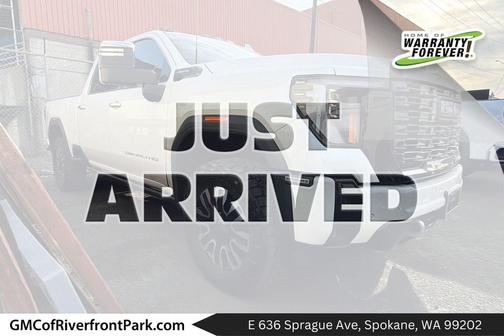 White Frost Tricoat 2025 GMC Sierra 2500 Denali Ultimate