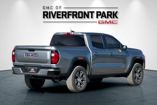 Sterling Metallic 2023 GMC Canyon AT4
