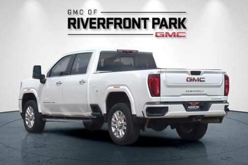 White Frost Tricoat 2022 GMC Sierra 3500 Denali