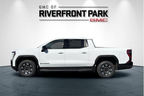 Summit White 2026 GMC Sierra EV Standard Range Elevation
