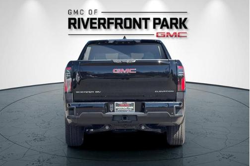 Onyx Black 2026 GMC Sierra EV Standard Range Elevation