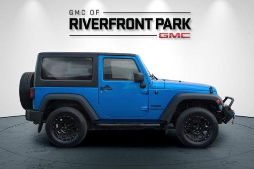 Hydro Blue Pearl Coat 2015 Jeep Wrangler Sport