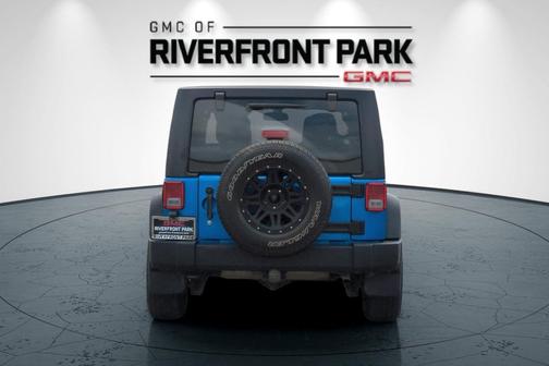 Hydro Blue Pearl Coat 2015 Jeep Wrangler Sport