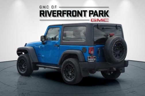 Hydro Blue Pearl Coat 2015 Jeep Wrangler Sport