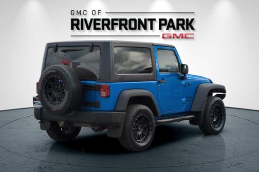 Hydro Blue Pearl Coat 2015 Jeep Wrangler Sport