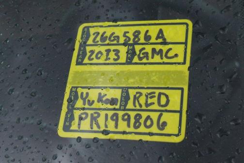 Volcanic Red Tintcoat 2023 GMC Yukon XL Denali Ultimate