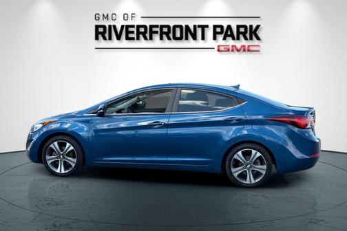 Windy Sea Blue 2014 Hyundai ELANTRA Sport