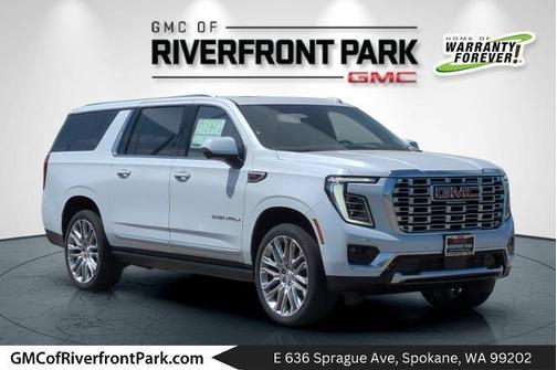 Glacier White Tricoat 2026 GMC Yukon XL Denali