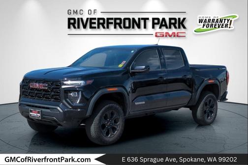 Onyx Black 2025 GMC Canyon Elevation