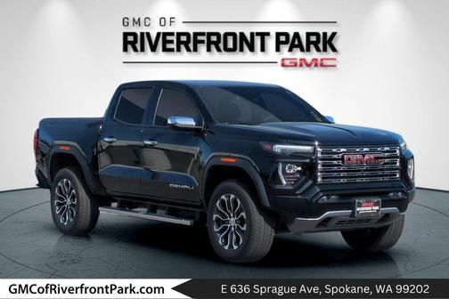 Onyx Black 2023 GMC Canyon Denali