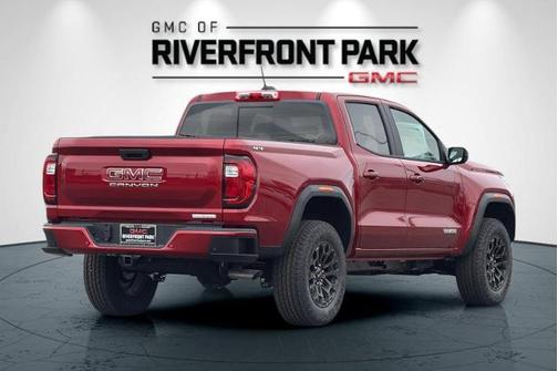 Volcanic Red Tintcoat 2026 GMC Canyon Elevation