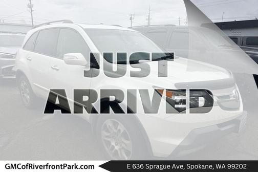 Aspen White Pearl 2009 Acura MDX Technology