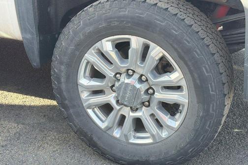 White Frost Tricoat 2021 GMC Sierra 3500 Denali