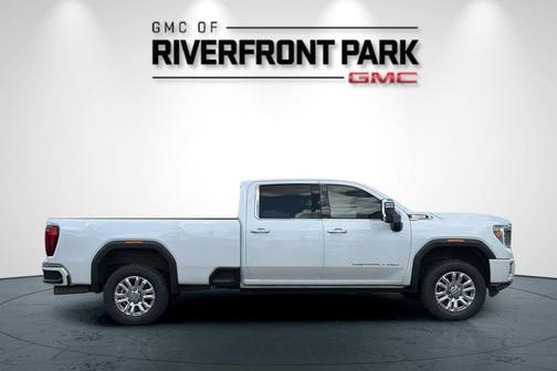 White Frost Tricoat 2021 GMC Sierra 3500 Denali