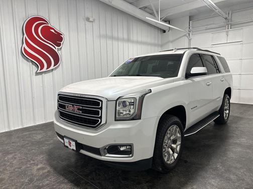 White Frost Tricoat 2016 GMC Yukon SLT