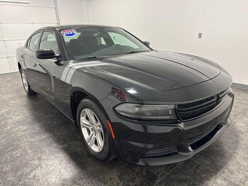 Pitch Black Clearcoat 2023 Dodge Charger SXT