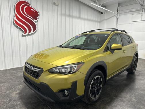 Plasma Yellow Pearl 2021 Subaru Crosstrek Premium