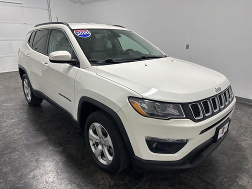 White Clearcoat 2020 Jeep Compass Latitude