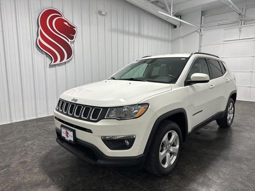 White Clearcoat 2020 Jeep Compass Latitude